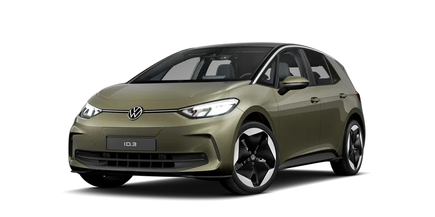 Der Volkswagen ID.3 in Wei&szlig;